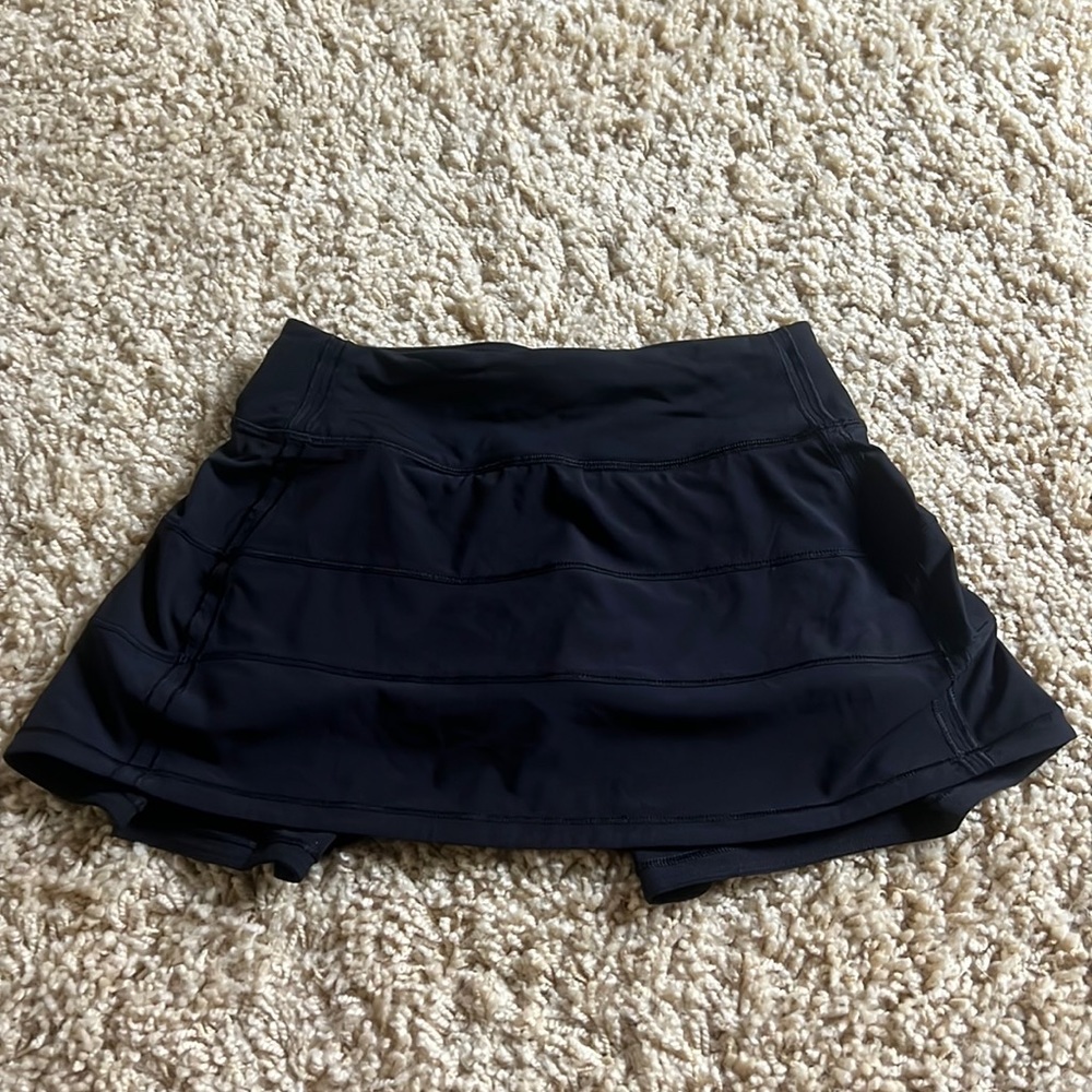 Lululemon tennis skirt black 0
